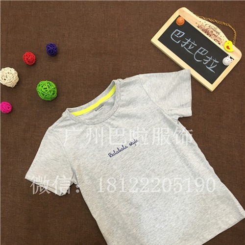 巴拉巴拉2019心款夏季T桖 品牌库存折扣 品牌童装尾货批发 品牌库存折扣批发图4