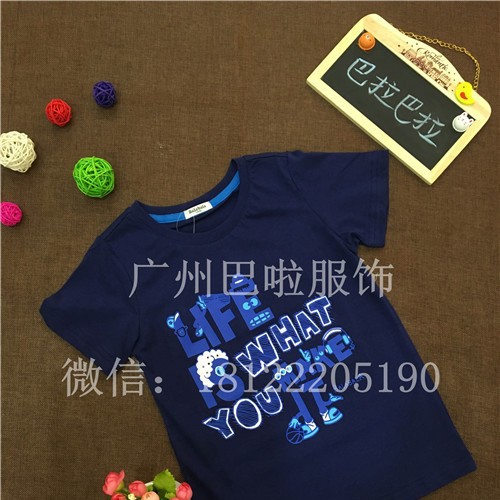 巴拉巴拉2019心款夏季T桖 品牌库存折扣 品牌童装尾货批发 品牌库存折扣批发图5