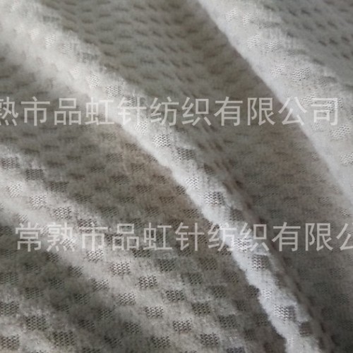 供应弹力提花沙发布提花小方块弹力沙发布沙发套面料布料图2