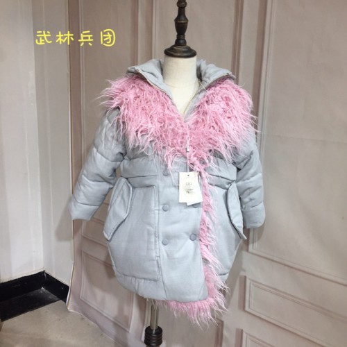 武林兵团 2018冬季新款童装批发 男女童时尚百搭棉衣外套 儿童加厚棉衣图4