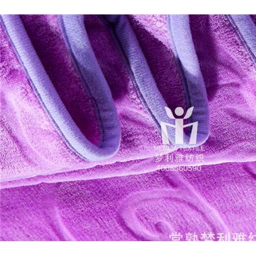 直销经编法兰绒 加厚法兰绒 剪花提花刷花压花法兰绒面料图2