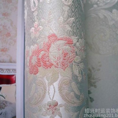 织女星无缝墙布高精密提花本