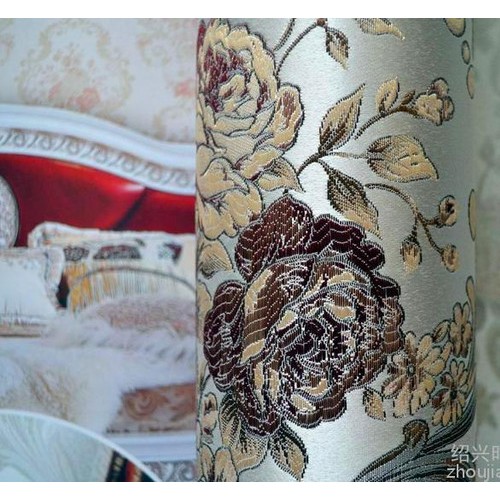 织女星无缝墙布高精密提花本图6