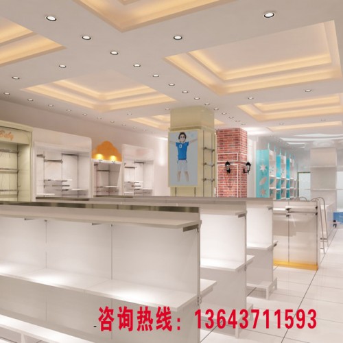 童装店装修公司，郑州童装店效果图设计，郑州童装店装修图片，郑州童装店装修价位图2