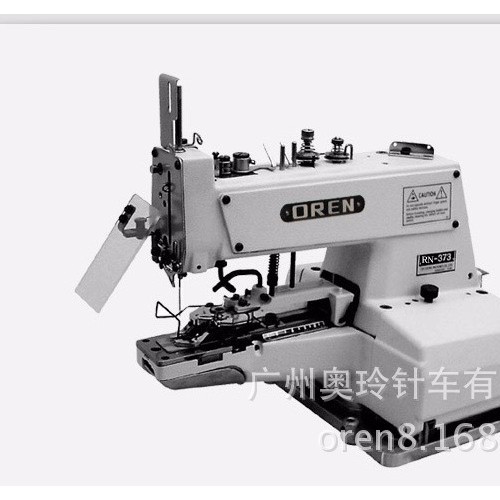 奥玲RN-373钉扣机裤子扣眼机家用缝纫机厚料花样缝纫机供应十字叉加固机图5