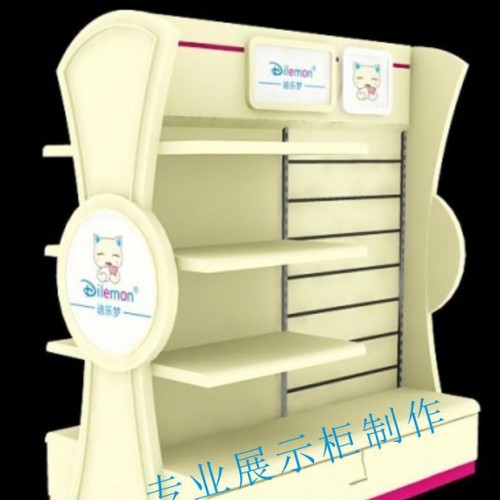 妇婴童幼儿用品展示柜展架 童装 童鞋 专卖店展示柜图2