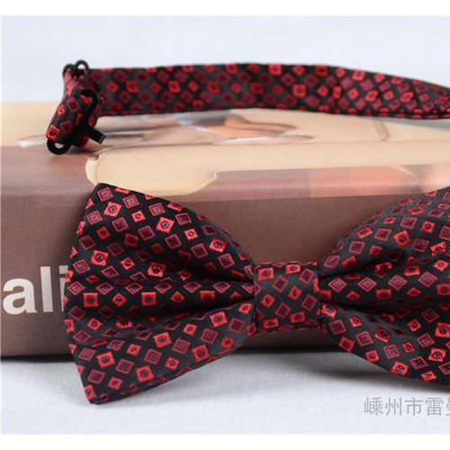 供应lmclassic多种色织提花儿童成人 大气可定做领结图2