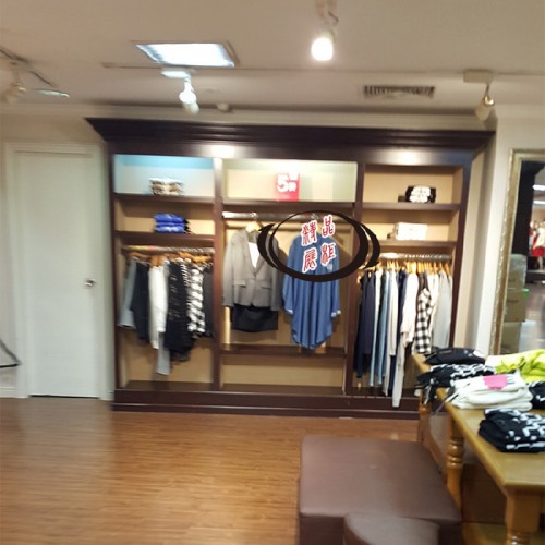 服装店陈列柜男装女装展示柜内衣裤子包包展示架木质烤漆高柜货架