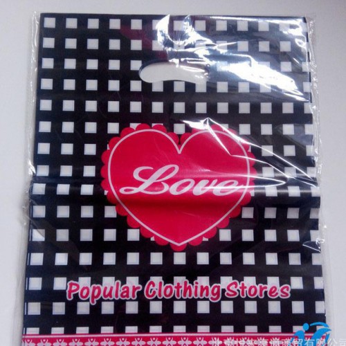 **服装店塑料袋手提袋泳装女装童装塑料包装袋 pe胶袋饰品袋图1