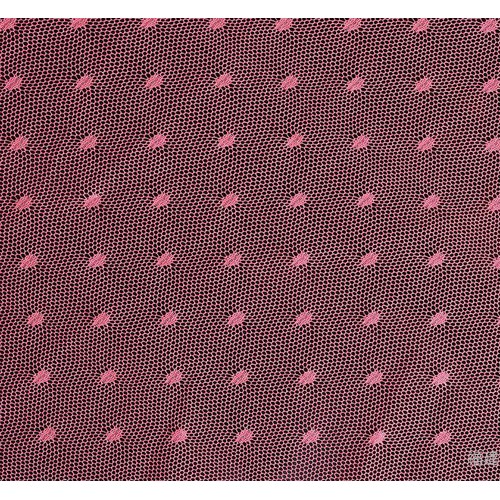 腾冠涤纶提花大圆点服装用布厂家现货供应量大优惠
