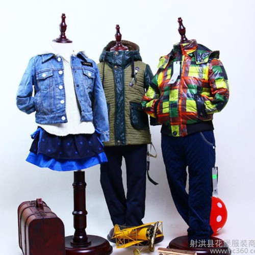 品牌童装 冬季新款 中大童棉服 男女童大衣外套 杂款走份图2