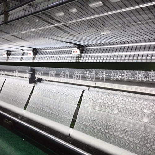 供应**GRJPC4F压纱型电脑贾卡提花经编机 贾卡经编机图7