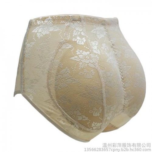 现货批发高腰提花性感三角丰臀【女士内裤 】塑身内裤透气垫屁股图2