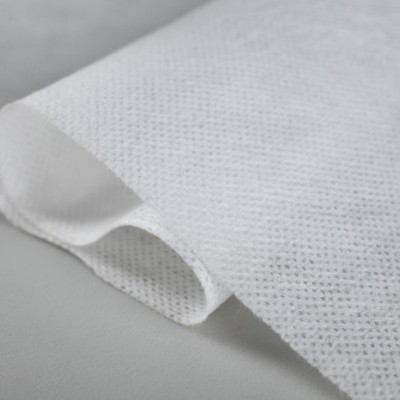 100%棉珍珠水刺提花无纺布折叠片交叉水刺布 尺寸根据客户需要定制