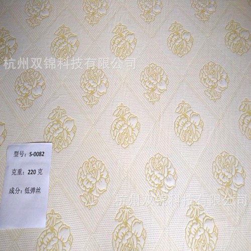 席梦思床垫布 棕床布 酒店床垫面料 黄色棉花提花布图2