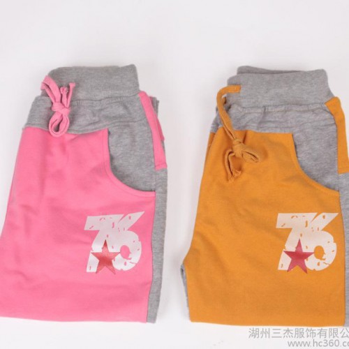 ** 童装女童休闲运动裤 儿童裤子女大童纯棉童裤批发图3
