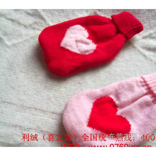 提花毛线酒瓶套，热水袋套，扭纹杯套，茶壶套图2