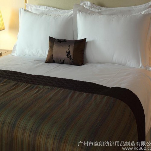 床上用品 星级酒店客房布草代理 全棉提花八件套保暖加厚图2