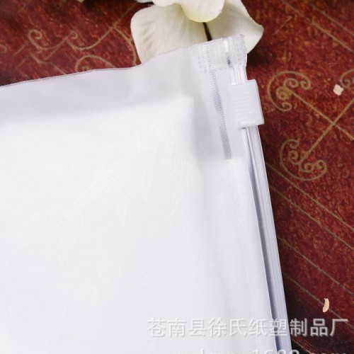 磨砂peva服装拉链袋 打底衫童装包装袋 塑料自封袋 25*35*20图3