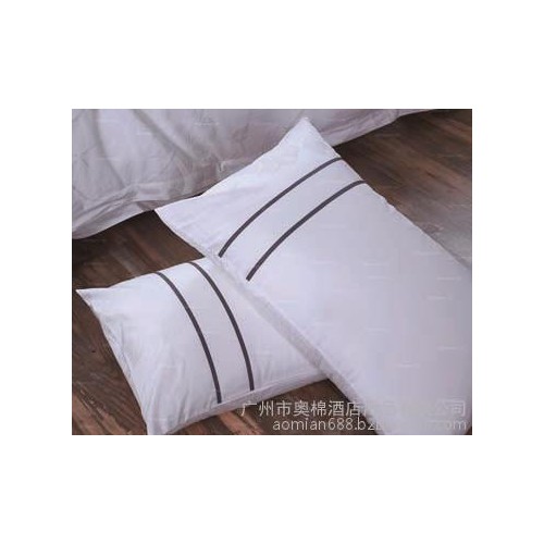 奥棉  宾馆酒店布草定制 纯棉60*80支贡缎提花床上用品图4