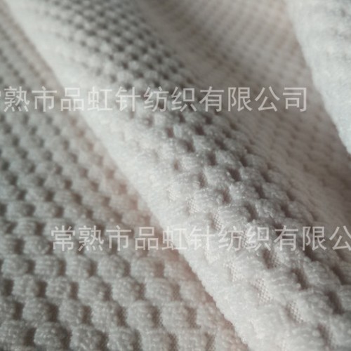 供应弹力沙发布蜂巢格提花沙发布弹力沙发套面料布料图4