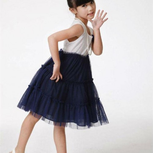 2015衣裙连衣裙秋儿童女童装公主裙花童童装制造服装生产儿童女童装公主裙花童v图3
