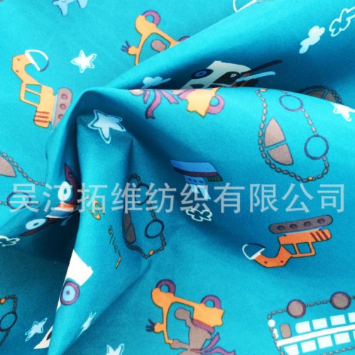 2015 款童装小汽车花型涤塔夫图3