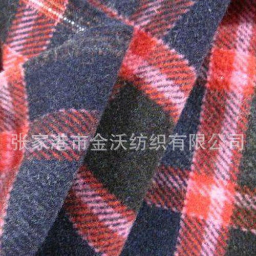 【】格子毛呢 苏格兰布料 童装 女装面料 可来样生产图3
