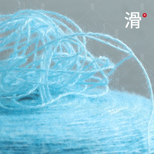 【志源】厂价毛感丰富造型百变牛仔羊毛 2/16NM夹花羊毛现货图4