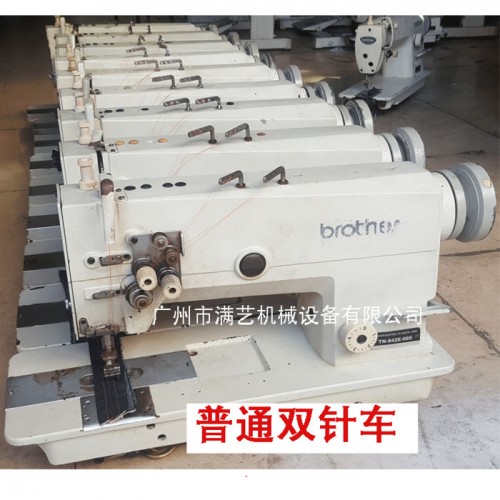 二手平缝双针机工业缝纫机 服装牛仔裤专业二手缝纫机批发图7