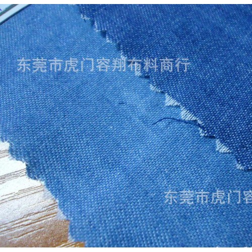 牛仔布 素色牛仔布 涤棉洗水牛仔布 服装童装用牛仔布图2