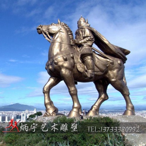 炳宇 西部牛仔人物雕塑 骑马人物泥塑模型 玻璃钢人物雕塑定制 动物雕塑 公园景观小品雕塑图6