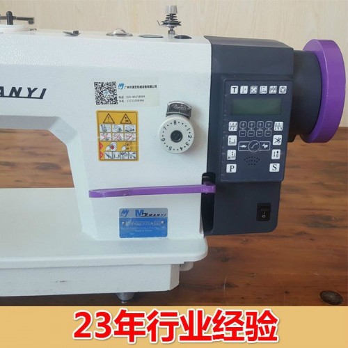 满艺牌MY-0303电脑同步平缝机用于皮革牛仔厚料同步缝纫机dy车工业缝纫机图7