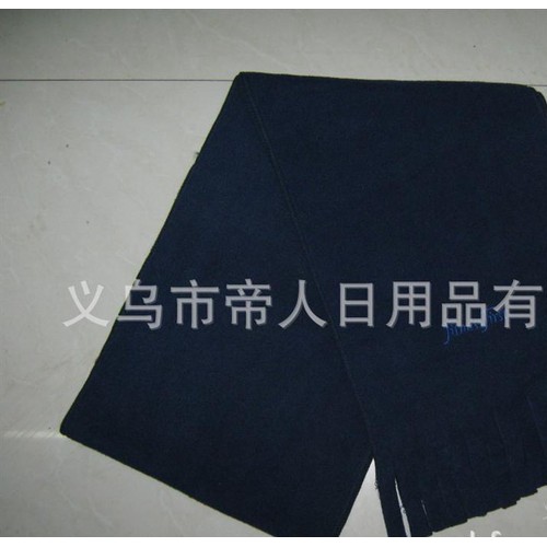 厂家生产摇粒绒围巾 促销围巾 礼品围巾图1