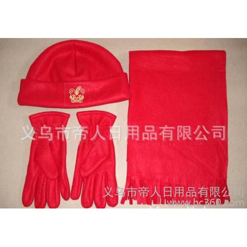 厂家生产摇粒绒围巾 促销围巾 礼品围巾图2