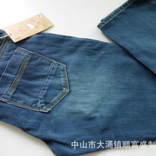 供应顺富盛牛仔裤 女式牛仔裤加工 女牛仔裤批发图2