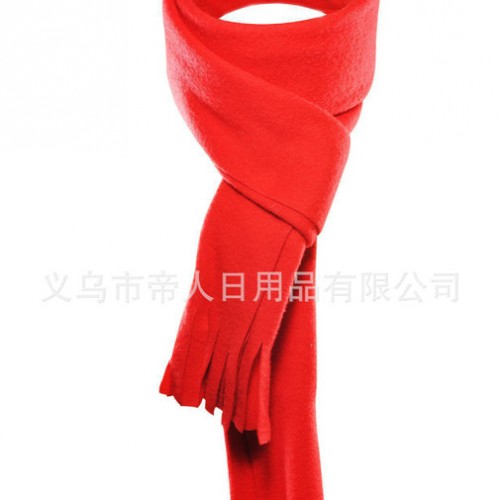 《帝人日用品≈货流苏保暖抓绒围巾图2