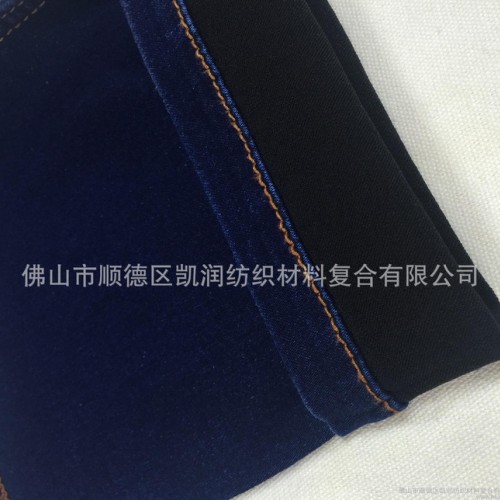 直销牛仔布/高弹牛仔布/直弹牛仔布/春夏装图1