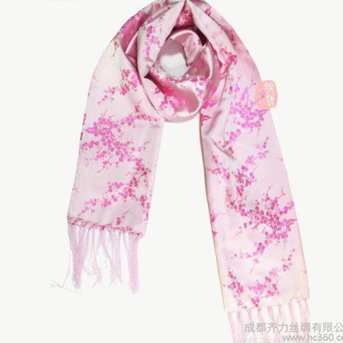 蜀锦围巾节庆礼品图2