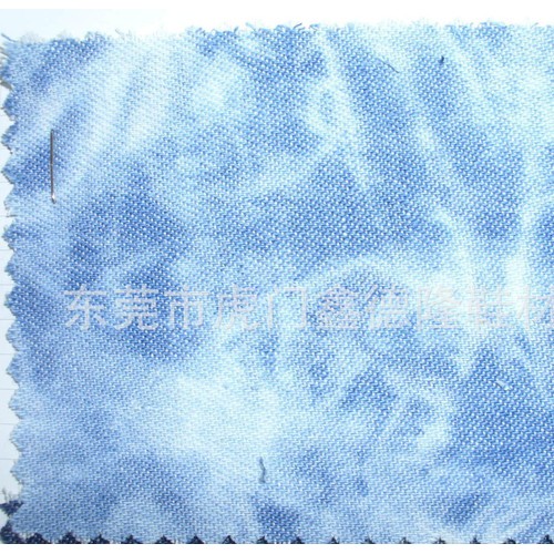 MB005 上市全棉扎染牛仔布图3