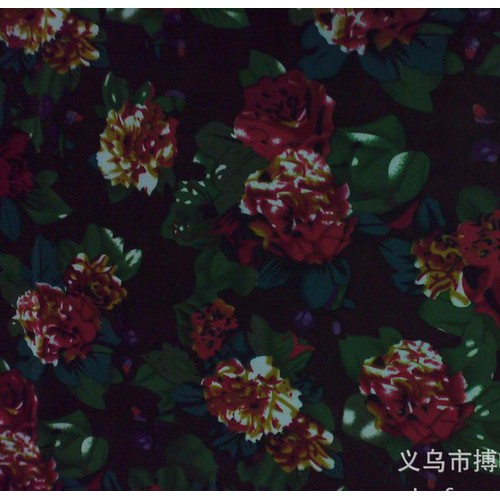 2012新款大花打底裤 加绒保暖裤 九分靴裤 低价批发送录音图3