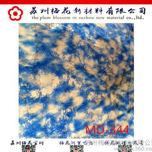 水彩咖啡牛仔烫金膜图2