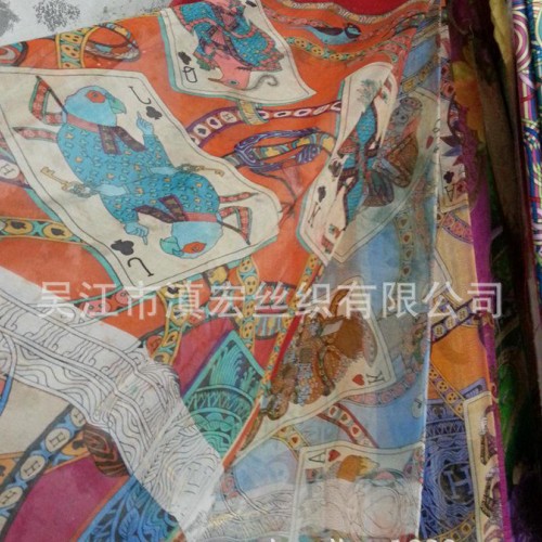 高端丝巾定制 丝绸真丝丝巾定做 起订量低 围巾订制面料可选图3