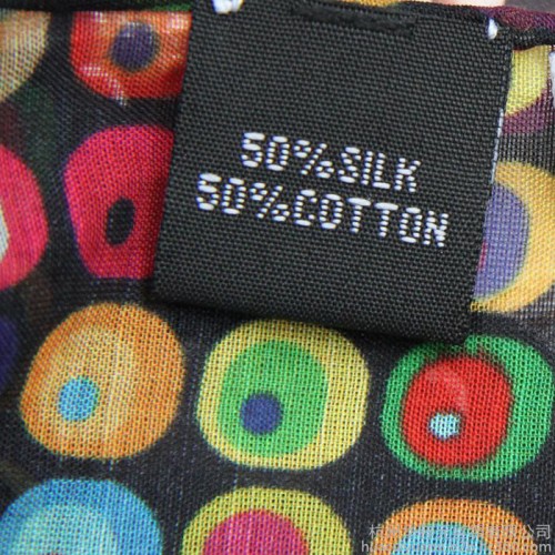 60x160长巾 50%棉+50%真丝 ** 围巾定制 外贸围巾 厂家促销   丝巾定制 饰品丝巾 杭州工厂批发定制图4