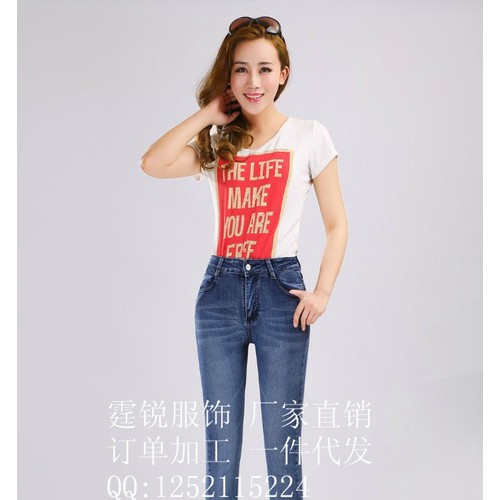 供应霆锐502牛仔裤  休闲裤图1