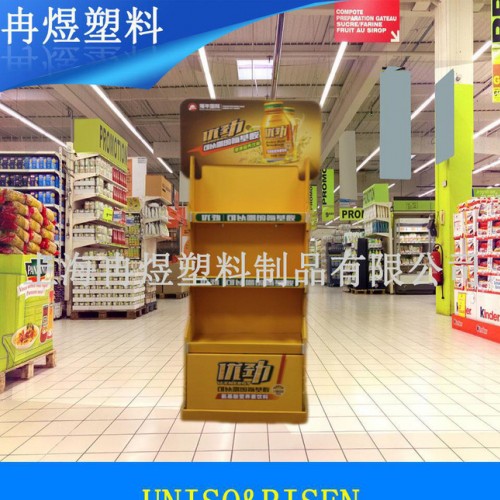 专业定制奶茶促销货架 围巾礼盒展示架 汽车用品展示架图2