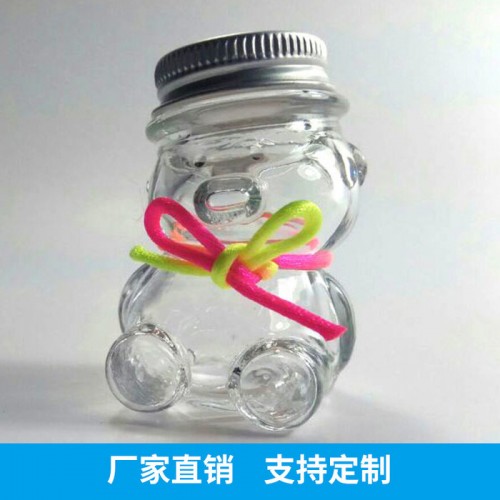 现货供应85ML小歪头饰品瓶 工艺玻璃瓶批发图1