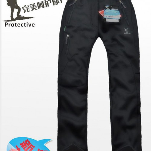 厂家  protective 女士户外登山裤 软壳抓绒裤女2505图2