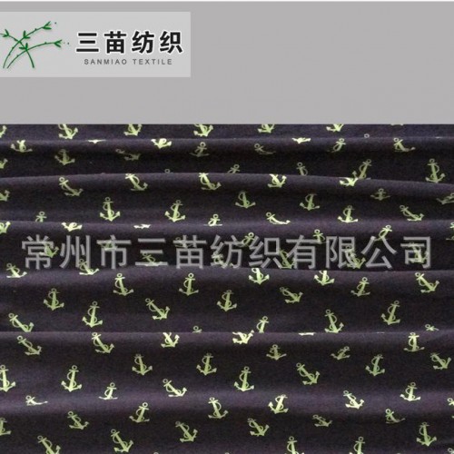 针织牛仔面料 20S全棉汗布 针织牛仔汗布图1
