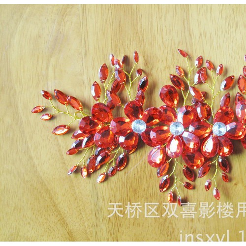 直销,新娘饰品 纯手工制作 珍珠头饰图2
